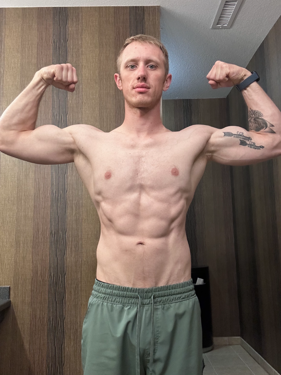 Austyn at 158 lbs